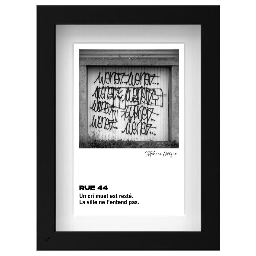 Tirage Rue 44 - Lumière et silence